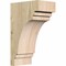 Ekena Millwork Pescadero Rough Sawn Corbel, Douglas Fir, 4"W x 6"D x 10"H COR04X06X10PEC00RDF - alternate 1